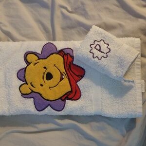 Winnie the Pooh bath towel set